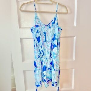 Lilly Pulitzer Silk Romper - Size Small